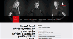Desktop Screenshot of canard.cz